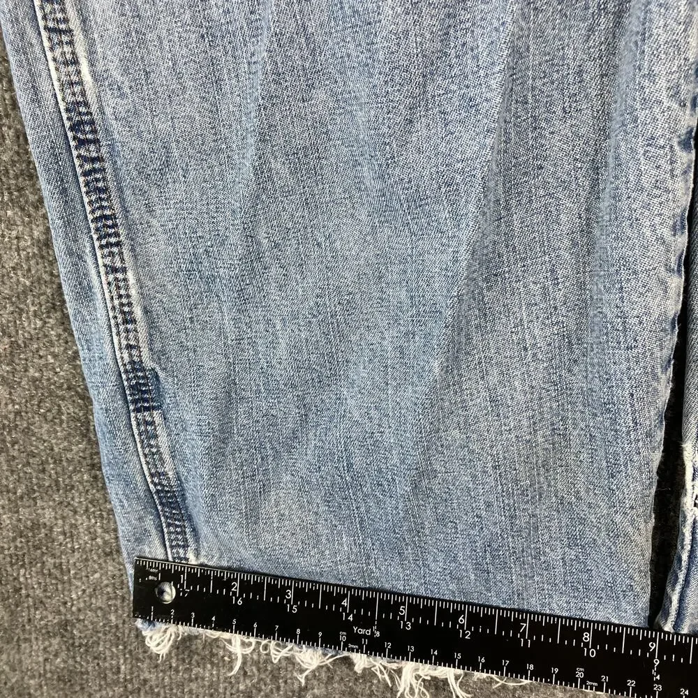 Wrangler Carpenter Jeans Mens 38x30‎ Blue Relaxed Fit Workwear Utility Denim